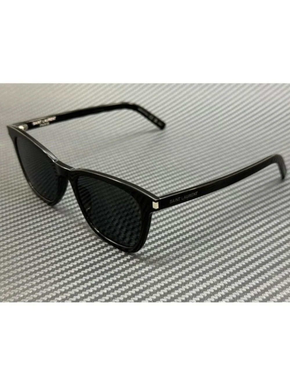 New Saint Laurent Men Black Sunglasses 50-20-145